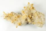 Stunning, Mango Quartz Crystal Cluster - Cabiche, Colombia #188376-1